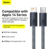Baseus 20W PD USB C Cable iPhone 高速充電線 TYPE-C to iphone - Image 2