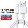 原裝 iPhone 13 11 12 Pro Max Mini XR XS USB線 能快速充電及傳輸數據 適用於 iPad 充電器及配件 - Image 6