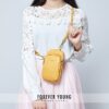 新款皮革時尚單肩包女士斜挎包女士手機包錢包錢包 - Image 4