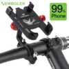 NEWBOLER MTB 手機支架自行車支架 360° 可旋轉鋁製可調節自行車手機支架防滑自行車支架