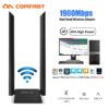 RTL8814AU 802.11AC 1900Mbps USB3.0 無線 WiFi 適配器 2x6dBi 天線適用於 Win7/8/10/11 Kali Linux 監控模式千兆適配器 - Image 2