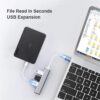 Type-c Extender Hub 集線器擴展塢USB C 一拖四電腦分線器USB 3.0 - Image 2