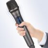 無線話筒2聲道UHF專業手持話筒派對卡拉OK教堂演出會議舞台演出 - Image 2