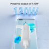 120W USB 充電器快速充電 3.0 USB C 電纜 C 型充電電纜快速手機充電器壁式適配器適用於 iPhone iPad 小米三星 順豐包郵 - Image 2