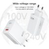 120W USB 充電器快速充電 3.0 USB C 電纜 C 型充電電纜快速手機充電器壁式適配器適用於 iPhone iPad 小米三星 順豐包郵 - Image 5