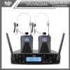SOUND 500-599MHz GLD BET87 專業無線麥克風 UHF 雙通道舞台演出教堂會議領夾式耳機麥克風