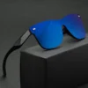 Over Size Luxury Glasses Women Anti-Reflective Mirror Sunglasses Square Plastic Eyeglasses Classic Women Men Sun Glasses Uv400 超大豪華眼鏡女式防反光鏡面太陽眼鏡方形塑膠眼鏡經典女式男士太陽眼鏡 Uv400 - Image 2