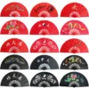 Kung fu Tai chi fan bamboo 33cm High-grade Right Hand Performance Fan Martial Arts Fans Wushu Products 功夫太極扇竹製33cm高級右手錶演扇武術扇武術用品