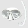 Snorkeling mask Swimming training Environmentally friendly silica gel ventilation tube Dinving mask set 浮潛面罩游泳訓練環保矽膠通氣管潛水面罩套裝 - Image 5