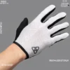 DUEECO Full Finger Cycling Gloves,Bicycle Gloves,Mountain Bike Gloves-XRD Paded with Shock Absorbing Anti-Slip MTB Gloves  DUEECO 全指騎乘手套 自行車手套 登山車手套-XRD 避震防滑 MTB 手套 - Image 3