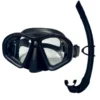 Snorkeling mask Swimming training Environmentally friendly silica gel ventilation tube Dinving mask set 浮潛面罩游泳訓練環保矽膠通氣管潛水面罩套裝 - Image 2