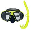 Snorkeling mask Swimming training Environmentally friendly silica gel ventilation tube Dinving mask set 浮潛面罩游泳訓練環保矽膠通氣管潛水面罩套裝 - Image 3