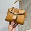 Delvaux Brillant Mini Genuine Leather Highest Quality Luxury Designer Togo Modern Lady Shoulder Bags Handbags for Women 迷你真皮最高品質豪華設計師多哥現代女士單肩包女手袋 - Image 2