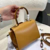 Delvaux Brillant Mini Genuine Leather Highest Quality Luxury Designer Togo Modern Lady Shoulder Bags Handbags for Women 迷你真皮最高品質豪華設計師多哥現代女士單肩包女手袋 - Image 3