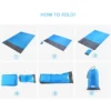 200x210cm Pocket Picnic Waterproof Beach Mat Sand Free Blanket Camping Outdoor Picknick Tent Folding Cover Bedding 200x210 公分袖珍野餐防水沙灘墊無沙毯露營戶外野餐帳篷折疊蓋寢具 - Image 5