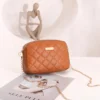 Trend Fashion Women's Bag New Mobile Phone Bag Small Waterproof Storage Pack Ladies Chain Shoulder Messenger Bag 潮流時尚女包新款手機包小號防水收納包女士鏈條單肩斜挎包 - Image 4