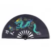 5pcs 33cm Chinese Traditional Martial Arts Folding Tai Chi Fan Kung Fu Performance Kung Fu Equipment 5 件裝 33 公分中國傳統武術折疊太極扇功夫表演功夫器材 - Image 3