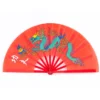 5pcs 33cm Chinese Traditional Martial Arts Folding Tai Chi Fan Kung Fu Performance Kung Fu Equipment 5 件裝 33 公分中國傳統武術折疊太極扇功夫表演功夫器材 - Image 5
