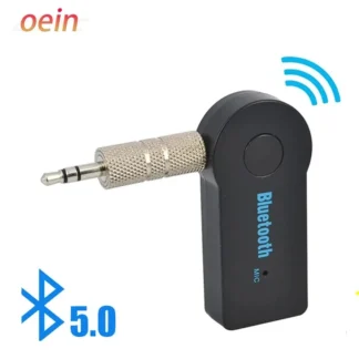 2-in-1 Wireless Bluetooth 5.0 Transceiver Adapter 3.5mm Car Music Audio Aux A2DP Headset Receiving 二合一無線藍牙 5.0 收發器轉接器 3.5 毫米汽車音樂音訊輔助 A2DP 耳機接收