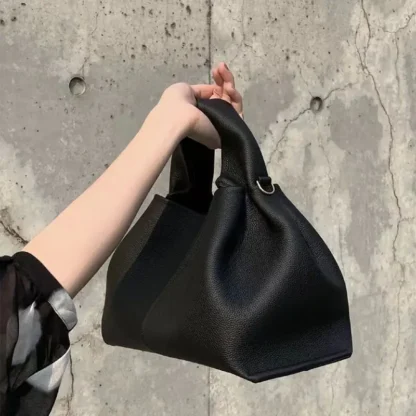 Large Shoulder Side Bag for Women Trend Designer Winter Simple Solid Color Big High Capacity Tote Bags Handbags - Image 2