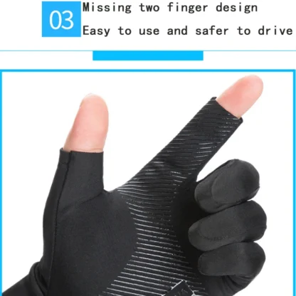 TouchScreen Gloves Fishing Cycling Ice Silk Breathable Elastic Sun Protection Touchscreen Fitness Sports Driving Gloves cycling - Image 3