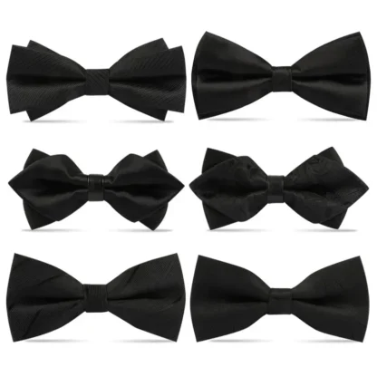 桌球裁判 煲呔 黑色 Bowtie  Black and white formal business banquet dress bow tie MEN MAN BOW TIE